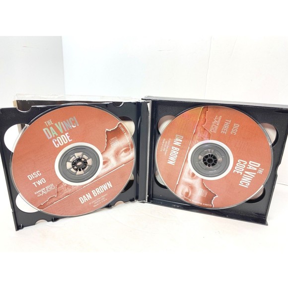 THE DA VINCI CODE A NOVEL DAN BROWN 5 CD Audiobook DAVINCI - Picture 10 of 13